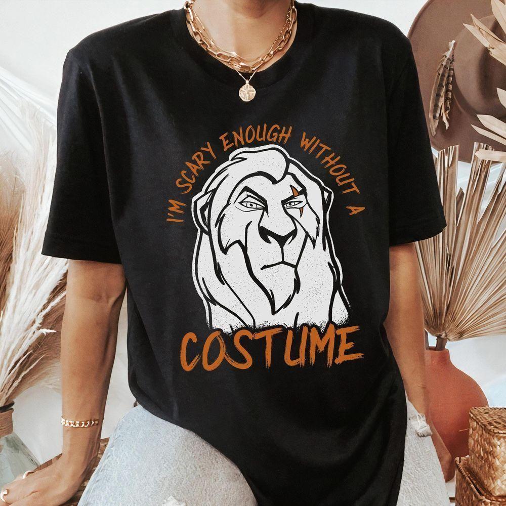 The Lion King Scar Scary Enough Without Costume Halloween Disney Vuitino Merch